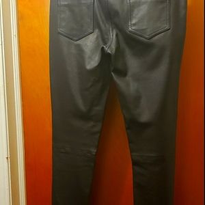 Leather pants